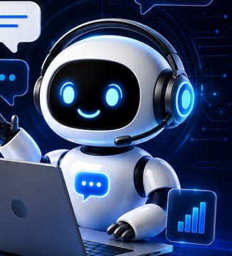 AI WhatsApp chatbot answering customer enquiries