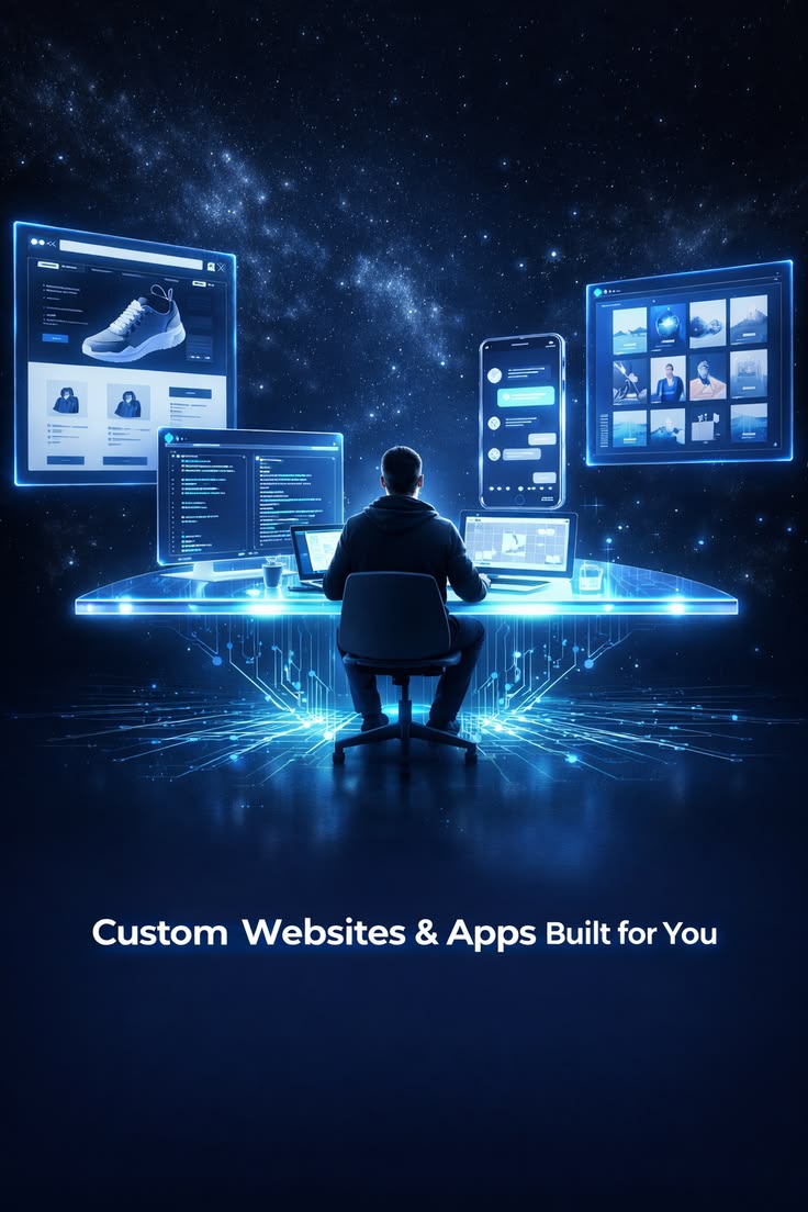 Custom websites and apps built for your business
